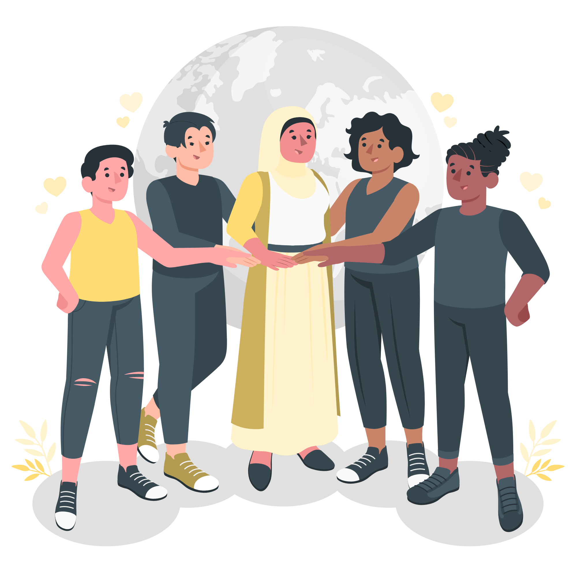 Ilustrasi masyarakat & KPU